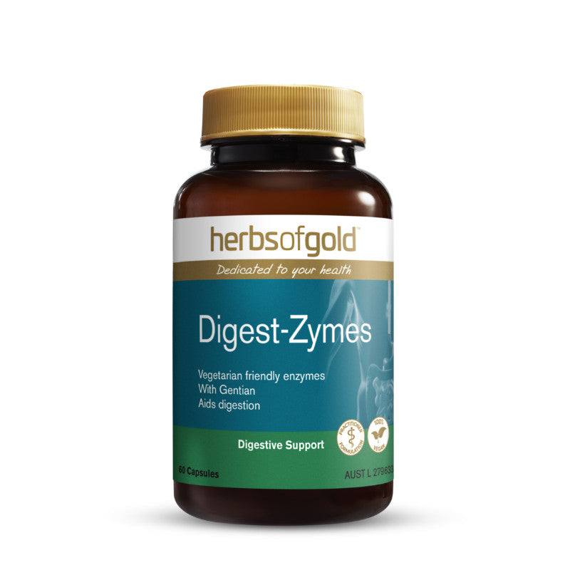 Herbs of Gold Digest-Zymes 60 Capsules